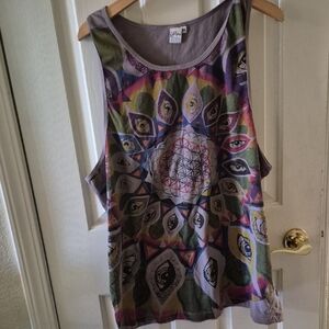 On the Byas Multicolor Mandala Tank Top